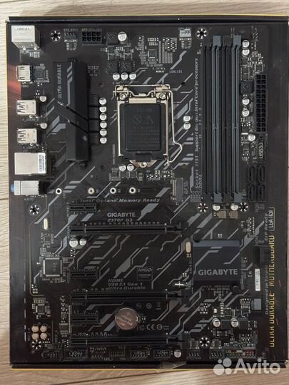 Материнская плата gigabyte z370p d3