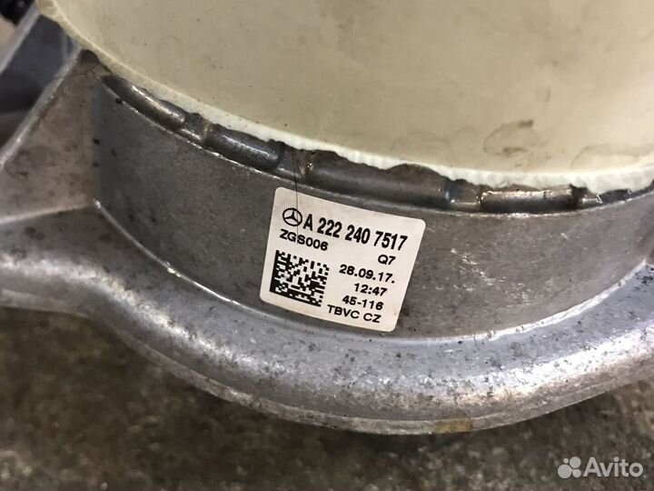 Мерседес w222 подушка двигателя