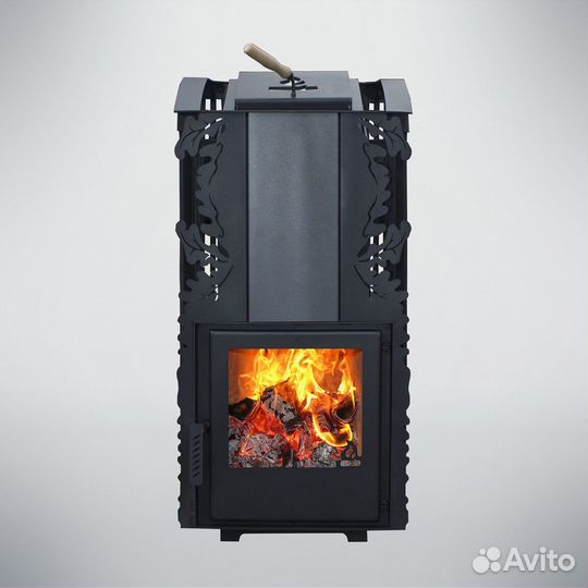 Печь Для Бани Терма Каменка укороченная Варвара