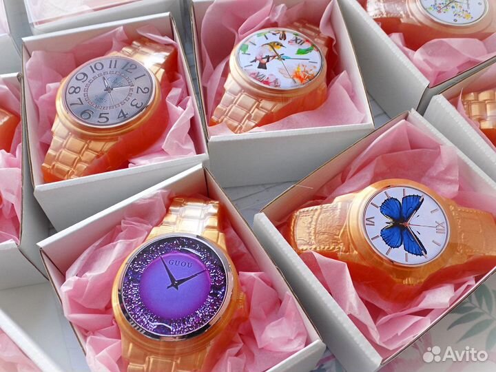 Мыло ручной работы «Золотые женские часики»