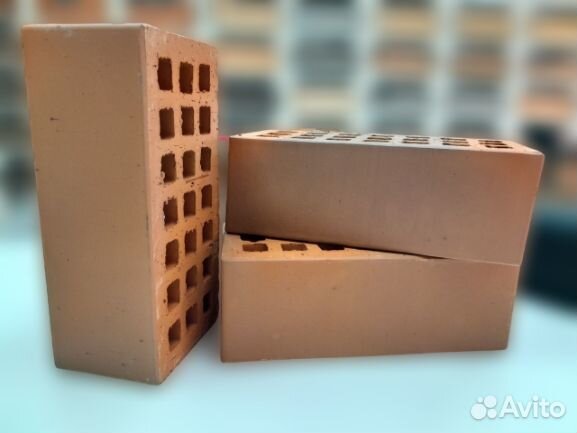 Кирпич облицовочный Красный Флеш 1,4 нф