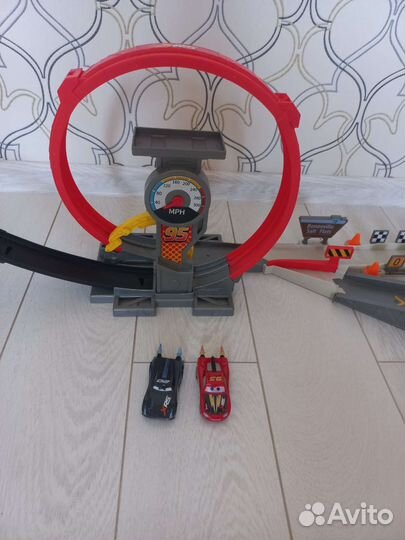 Автотрек Mattel Disney Pixar Cars XRS Drag Racing