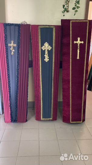 Обивка гробов