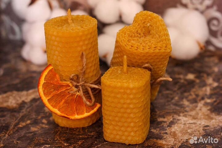 Свечи из вощины