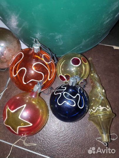 Елочные игрушки СССР