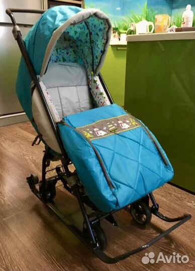 Санки-коляска Nika - Наши Детки 3