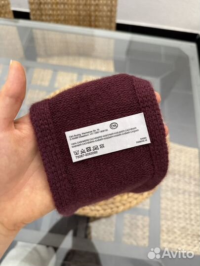 Кашемировая повязка на голову