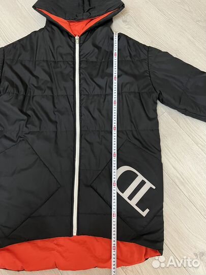 Куртка мужская демисезонная парка с капюшоном