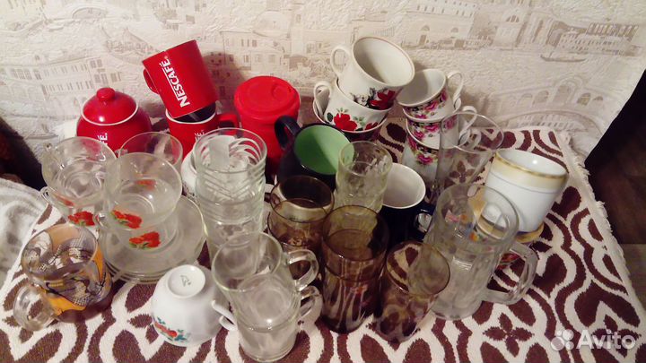 Посуда разная б/у