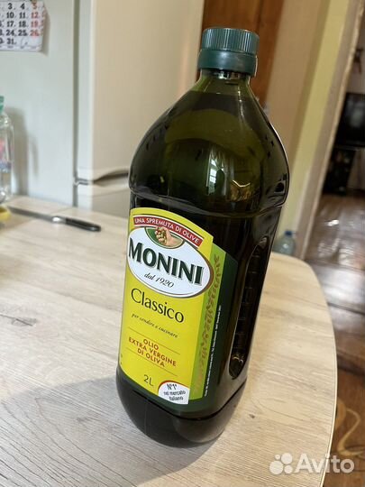 Оливковое масло Monini Classico Extra Virgin 2л
