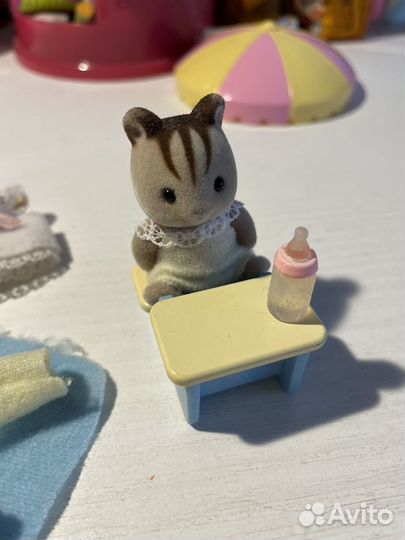 Sylvanian families малыш барсук