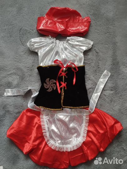 Костюм красной шапочки детский