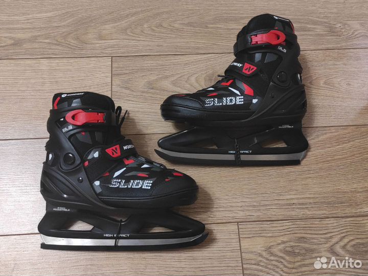 Коньки детские раздвижные 31-36