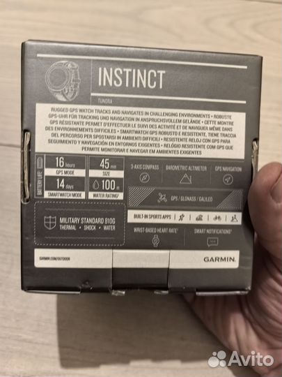 Часы Garmin instinct tundra