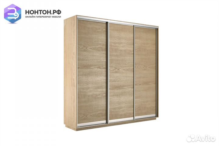 Шкаф-купе 3-х дверный Экспресс 45 сонома