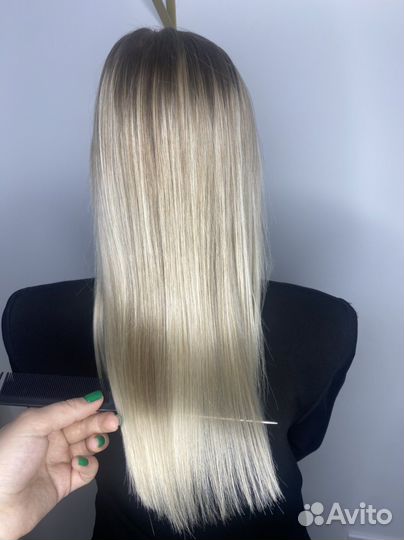 Кератиновое выпрямление волос модель