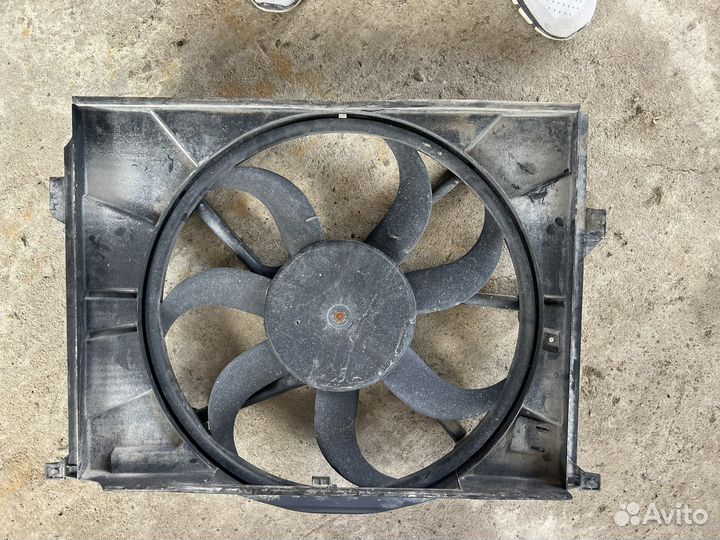 Вентилятор охлаждения Mercedes-Benz S W221