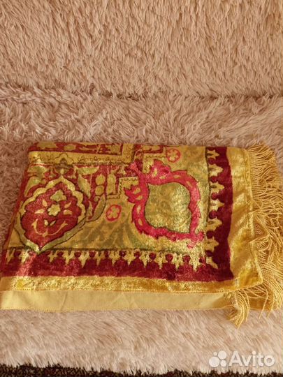 Плюшевая скатерть СССР