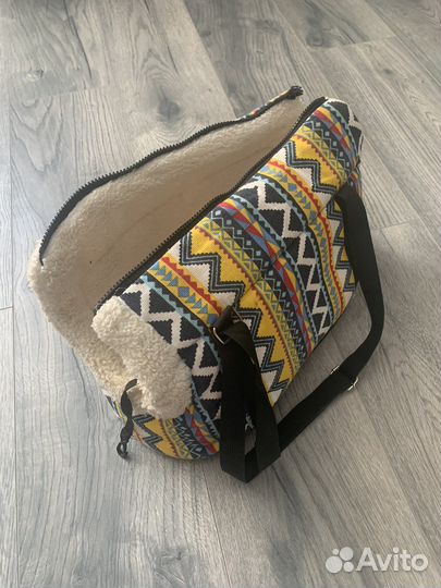 Переноска для маленьких собак теплая