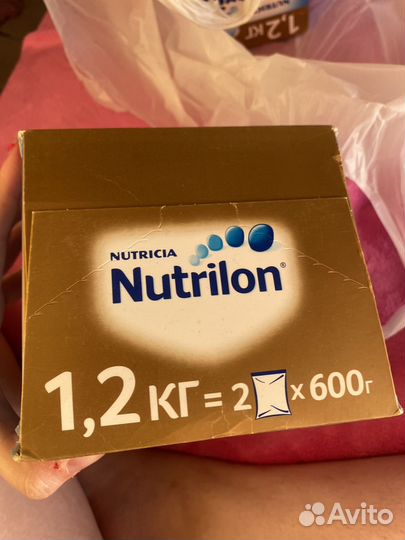 Смесь Альфаре и Нутрилон Приемиум