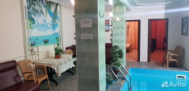 Баня Сауна с бассейном