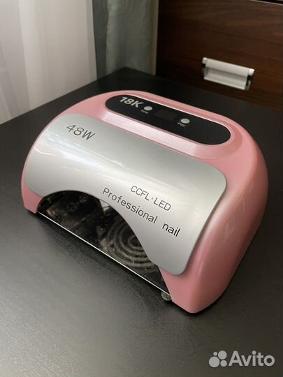 Гибридная ccfl+Led лампа для маникюра