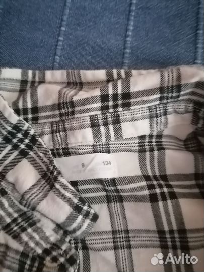 Рубашка zara +юбка Gloria djeans