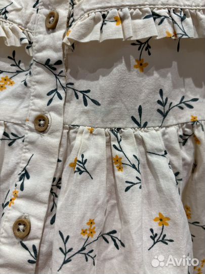Платье на девочку 92