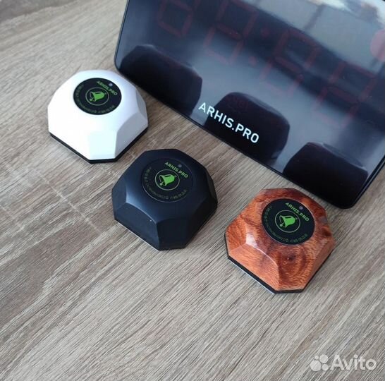 Кнопки вызова официанта модель Бургер и табло