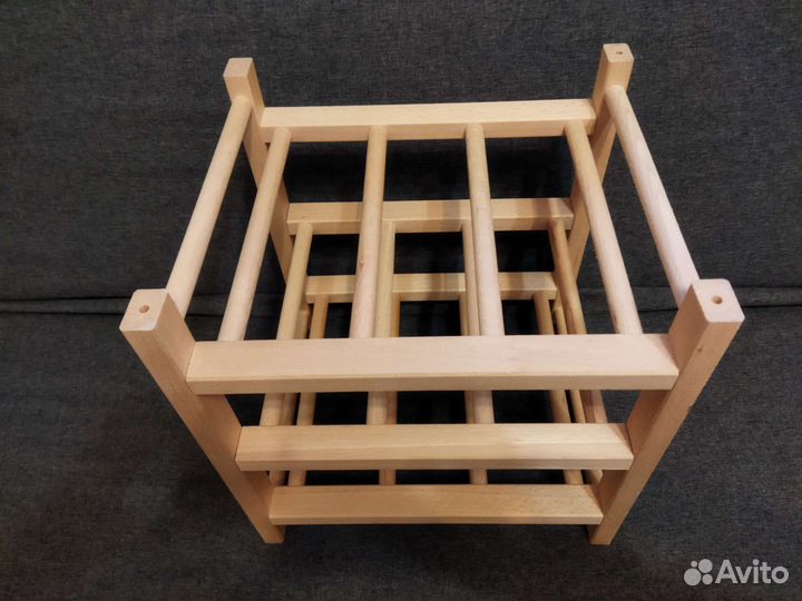 Полка (подставка) для винных бутылок Икея