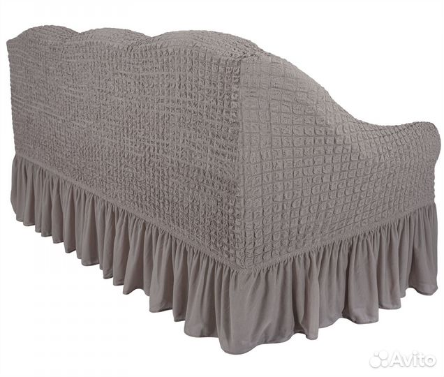 Чехол на диван трехместный универсальный, Капучино