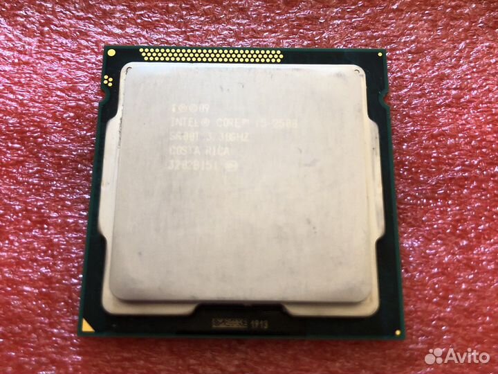 Процессор intel core i5 LGA1155 3.3ггц+ мать