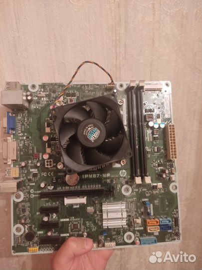 Связка i3 4160 видеокарта gtx 570 и мат плата