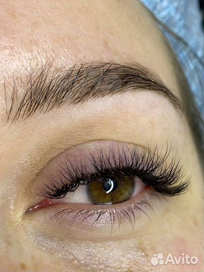 Наращивание ресничек)