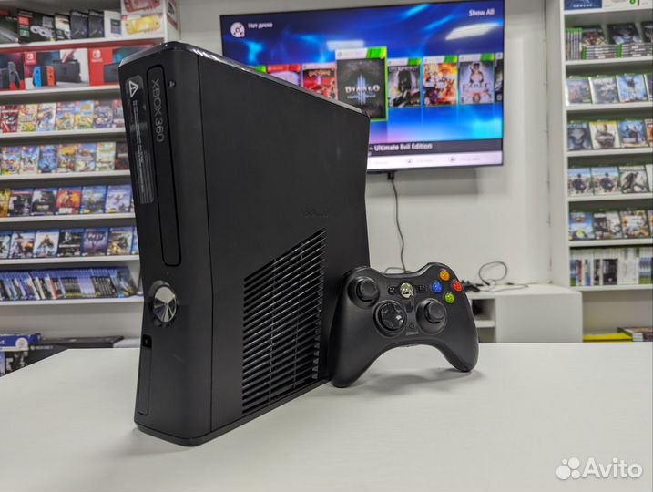 XBox 360 прошитый + игры