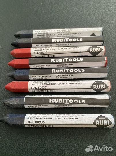Руби карандаш восковый