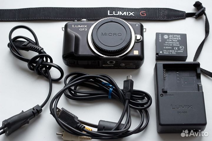 Panasonic GF3 body пробег 6420