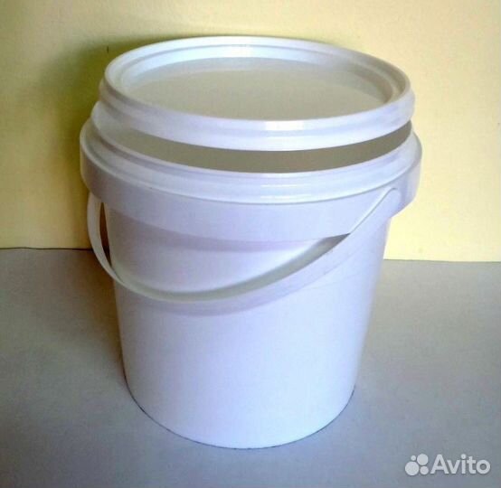 Ведра пластиковые с крышкой 12 литров