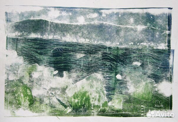 Картина маслом на холсте пейзаж