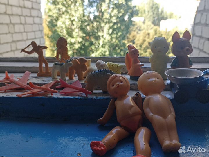 Игрушки фигурки СССР