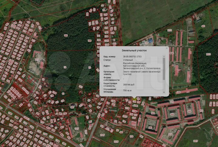 Участок 7 сот. (ИЖС)