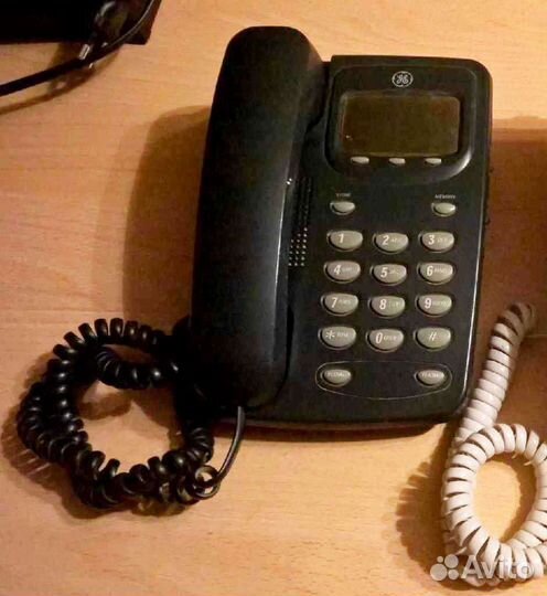 Стационарный Кнопочный телефон Atlinks, чёрный