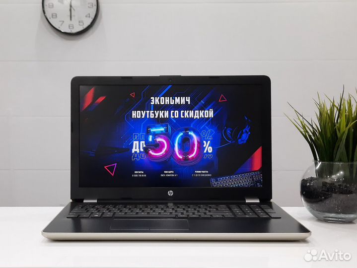 Ноутбук HP состояние нового /SSD 240Gb + Гарантия