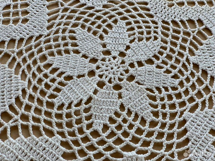 Салфетка кружево. Ручная работа. Ретро