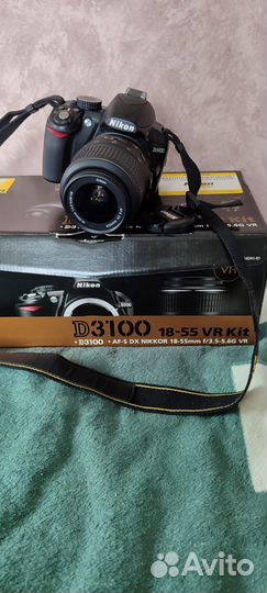 Зеркальный фотоаппарат nikon d3100