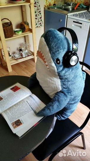 Акула Блохэй из икеа / IKEA (новая)