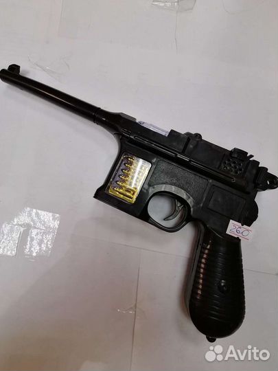 Пистолет трещетка, с пульками