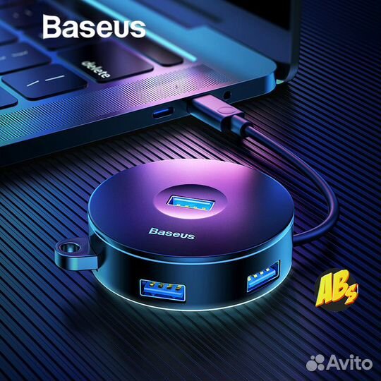 Baseus USB 3.0 или type-c HUB оригинальный Mac Win
