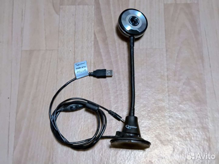 Вебкамера Gembird cam-81u с микрофоном, подсветкой