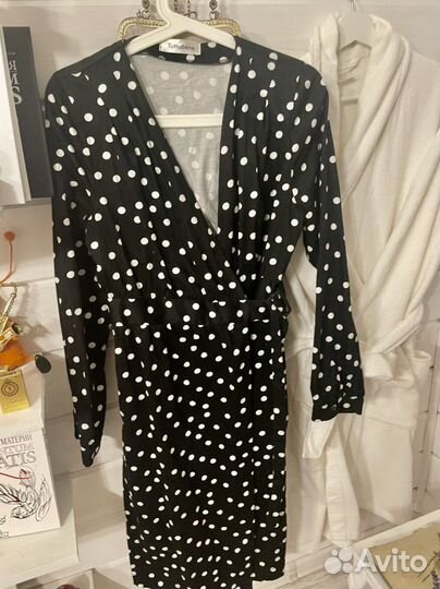 Платье в горох